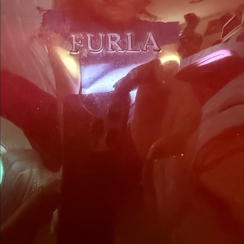 FURLA(VINTAGE)RED CANDY BAG - Picture 2 of 10